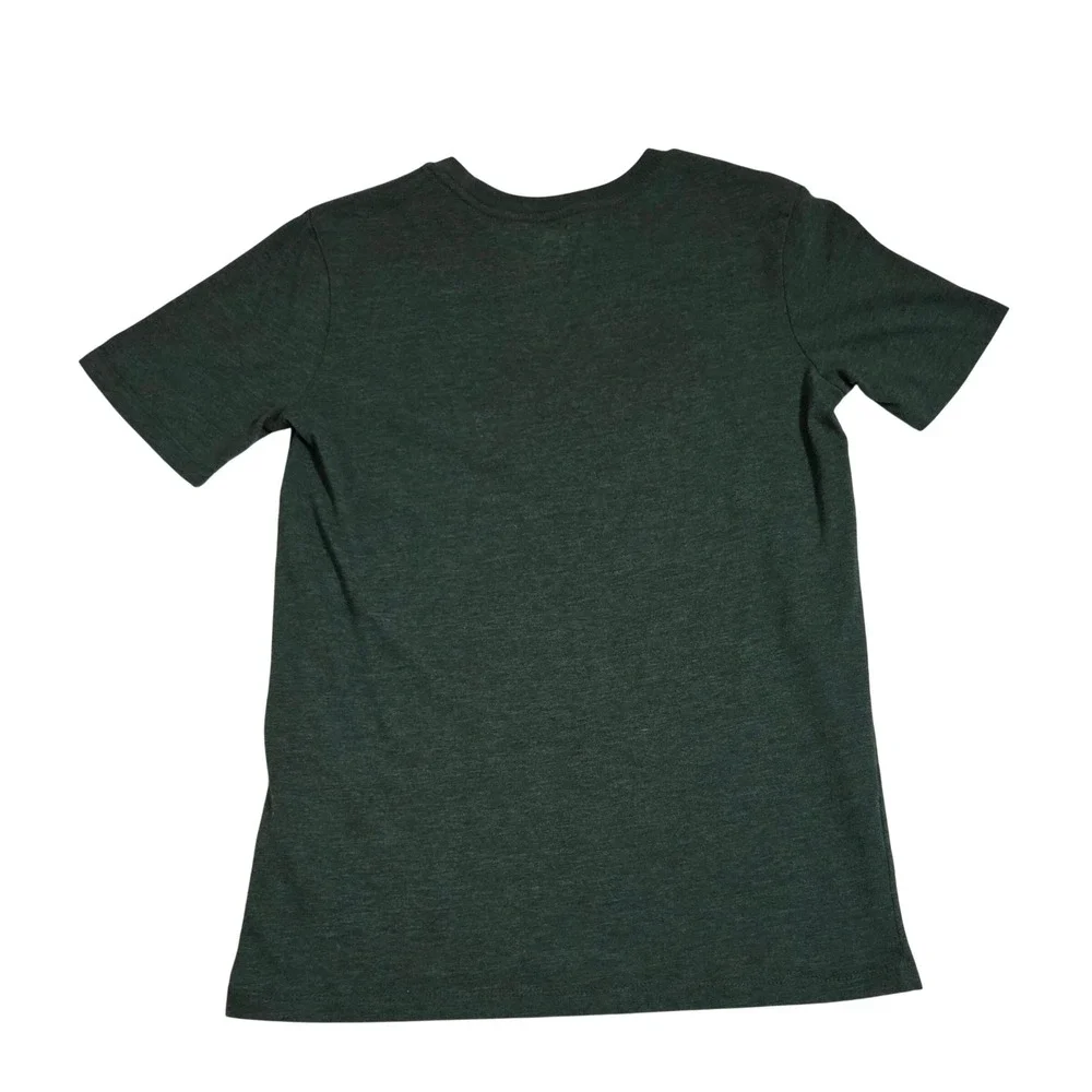 Team Athletics Oregon Go Ducks Kids XL 14/16 Green Heather Graphic T-Shirt